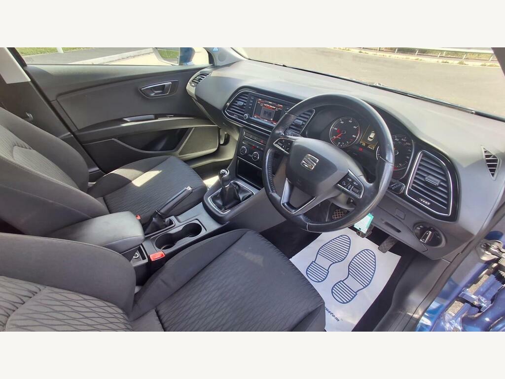 Seat Leon 2.0 Tdi Cr Fr Hatchback Euro 5 Blue #7