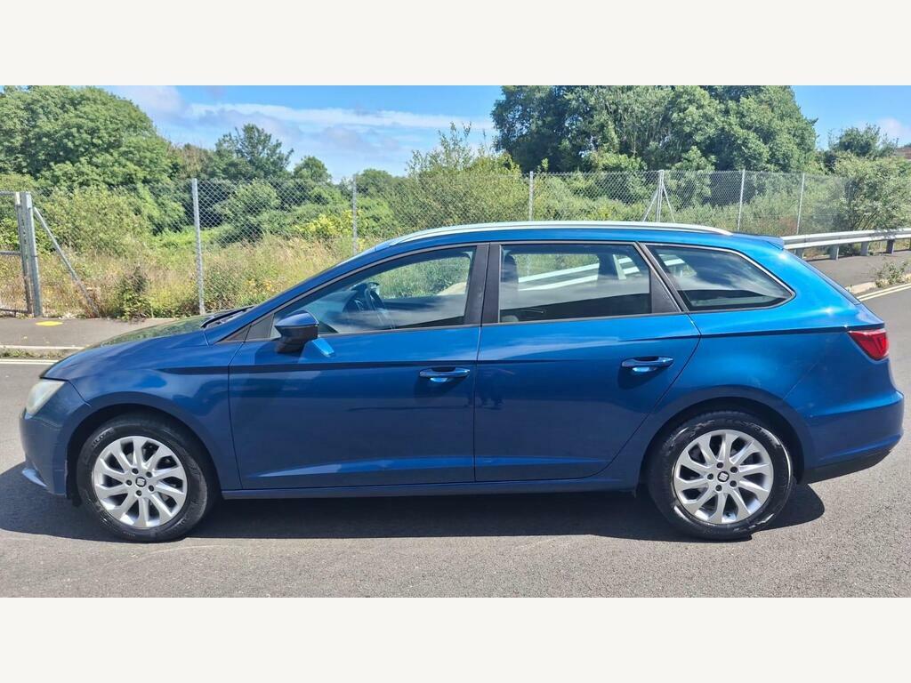 Seat Leon 1.6 Tdi Cr Se Sport Tourer Euro 5 S S Blue #3