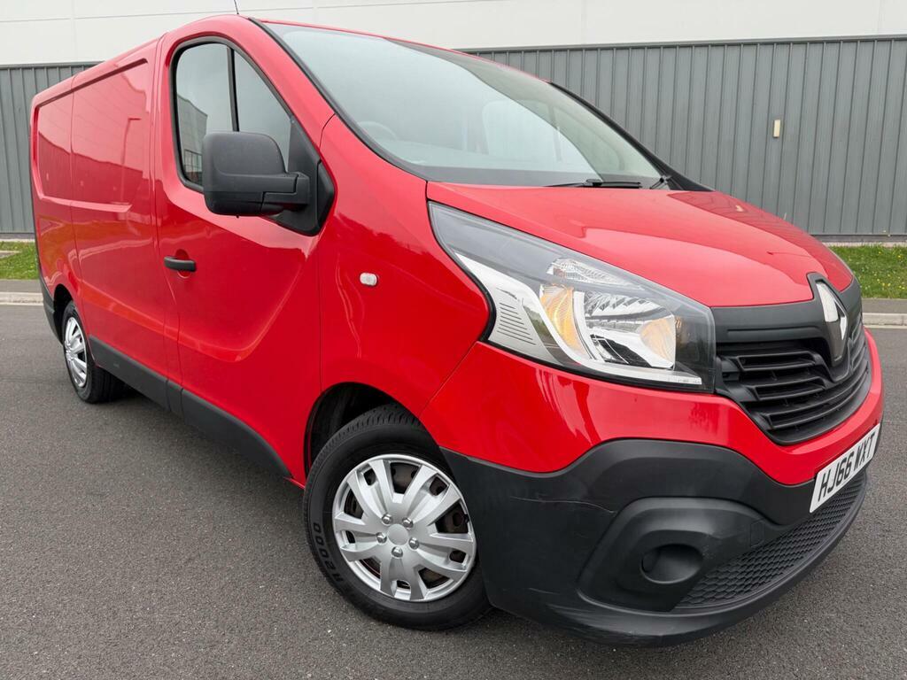 Renault Trafic 1.6 Dci 27 Business Swb Standard Roof Euro 6 Red