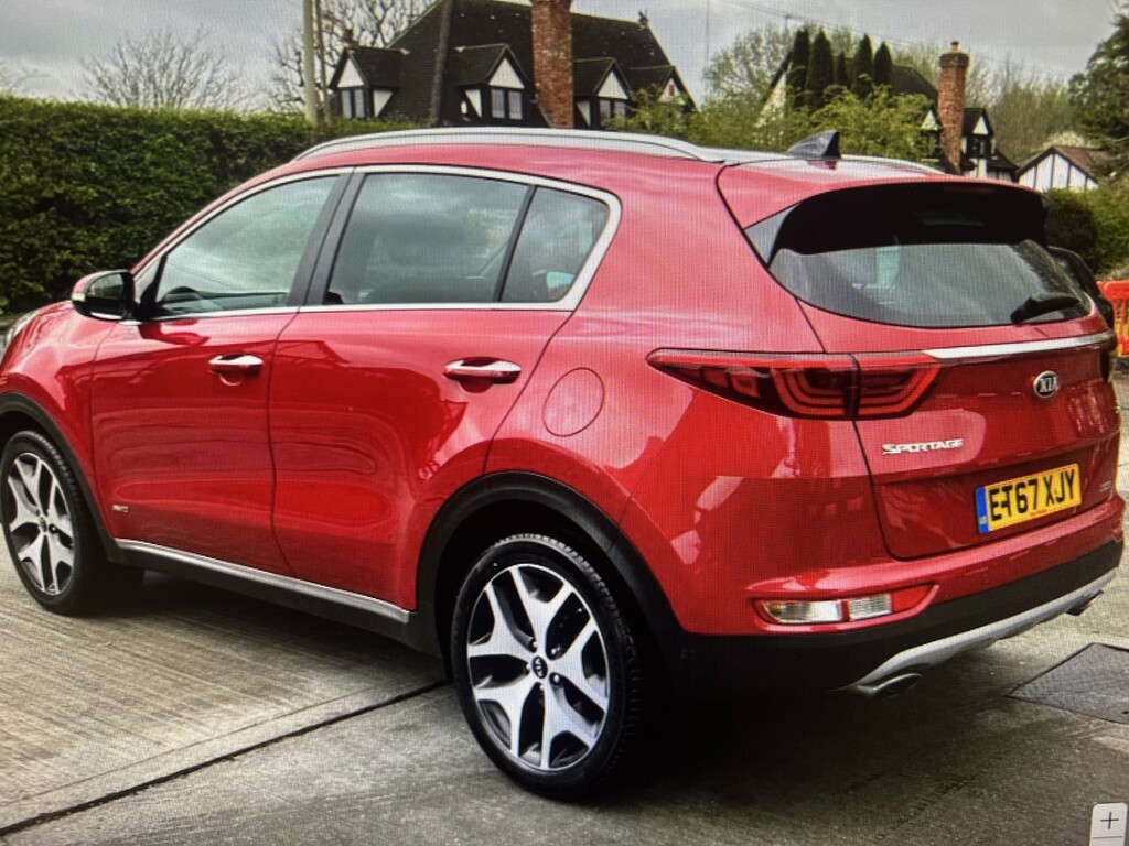 Kia Sportage 1.6 T-gdi Gt-line S Red #2