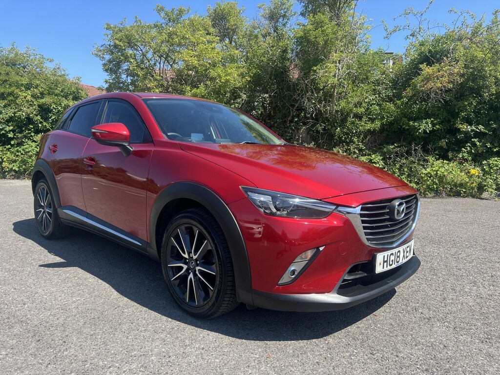 Mazda CX-3 2.0 Skyactiv-g Sport Nav Red