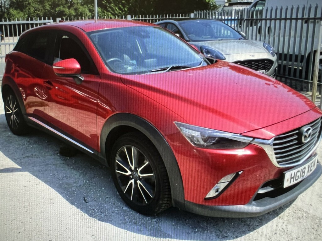 Mazda CX-3 2.0 Skyactiv-g Sport Nav Red