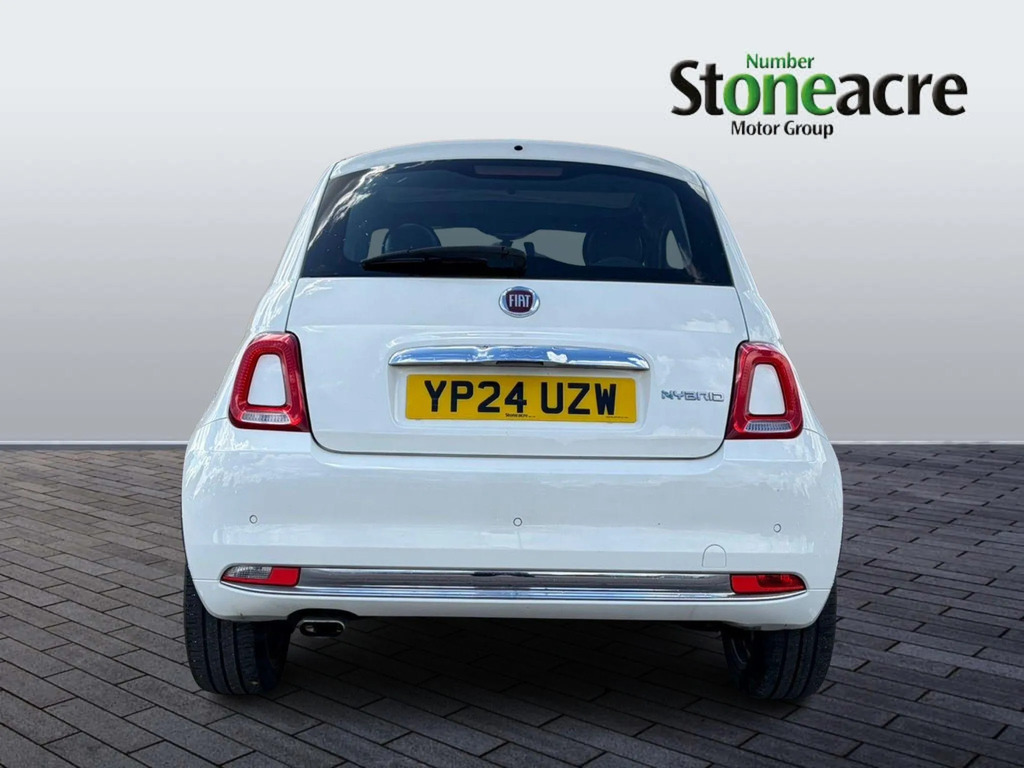 Fiat 500 1.0 Mhev Top Euro 6 Ss YP24UZW White #5