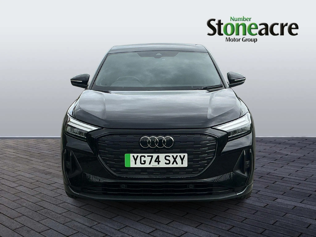 Audi Q4 E Tron 55 Black Edition Sportback Quattro YG74SXY Black #2