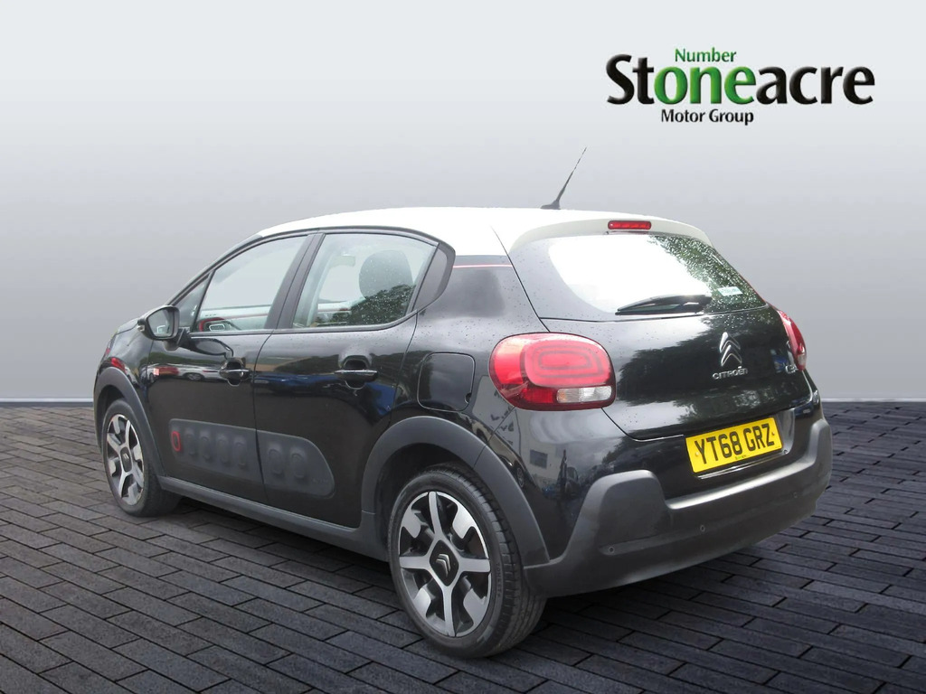 Citroen C3 1.2 Puretech Elle Hatchback YT68GRZ Black #5