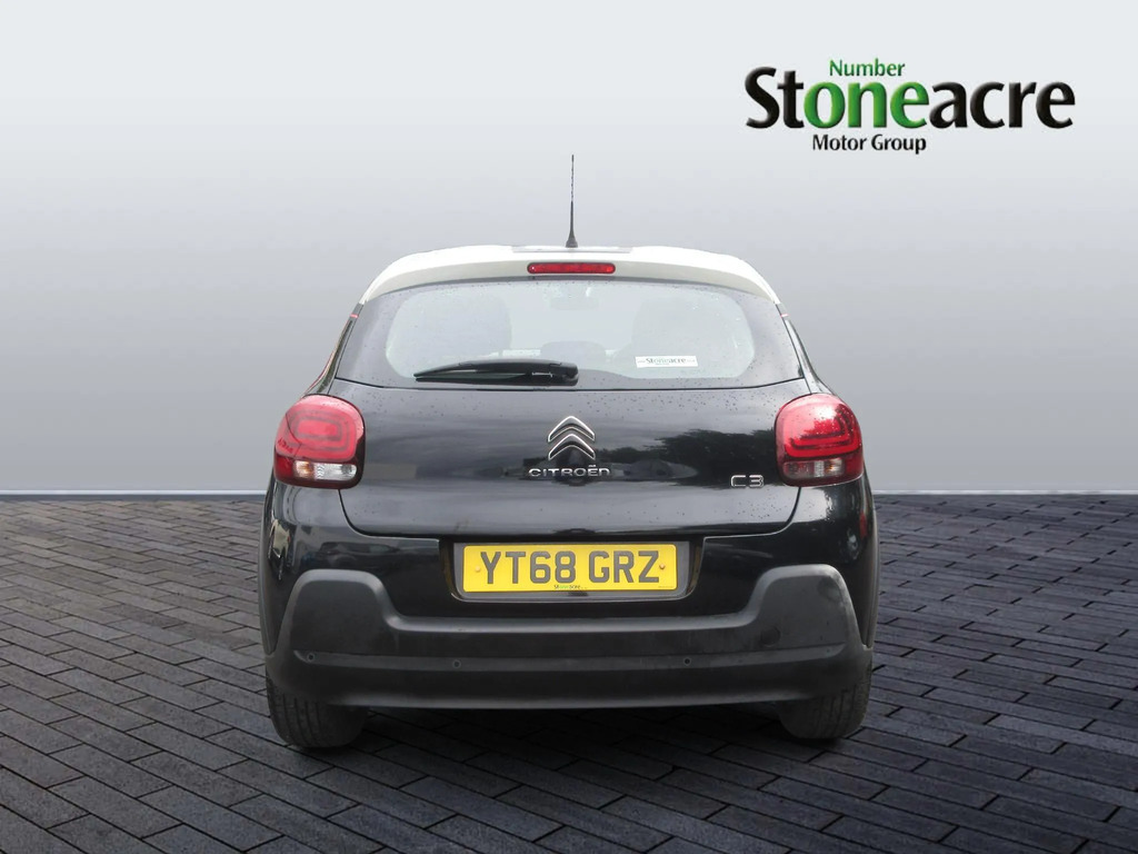 Citroen C3 1.2 Puretech Elle Hatchback YT68GRZ Black #4