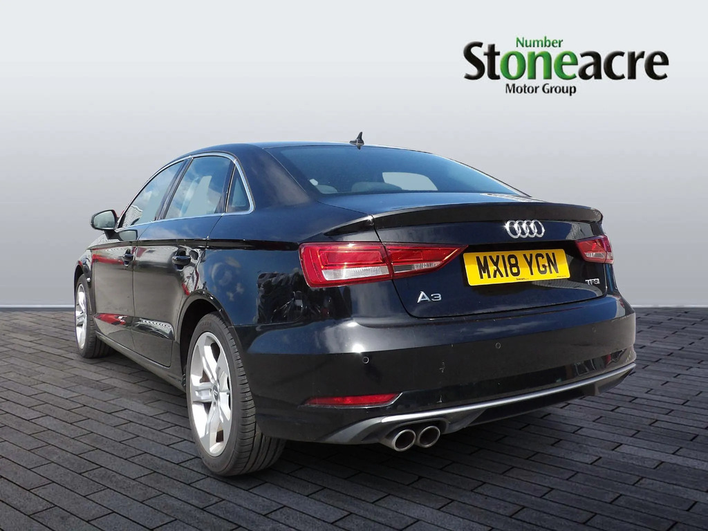 Audi A3 1.5 Tfsi Cod Sport Euro 6 Ss MX18YGN Black #5