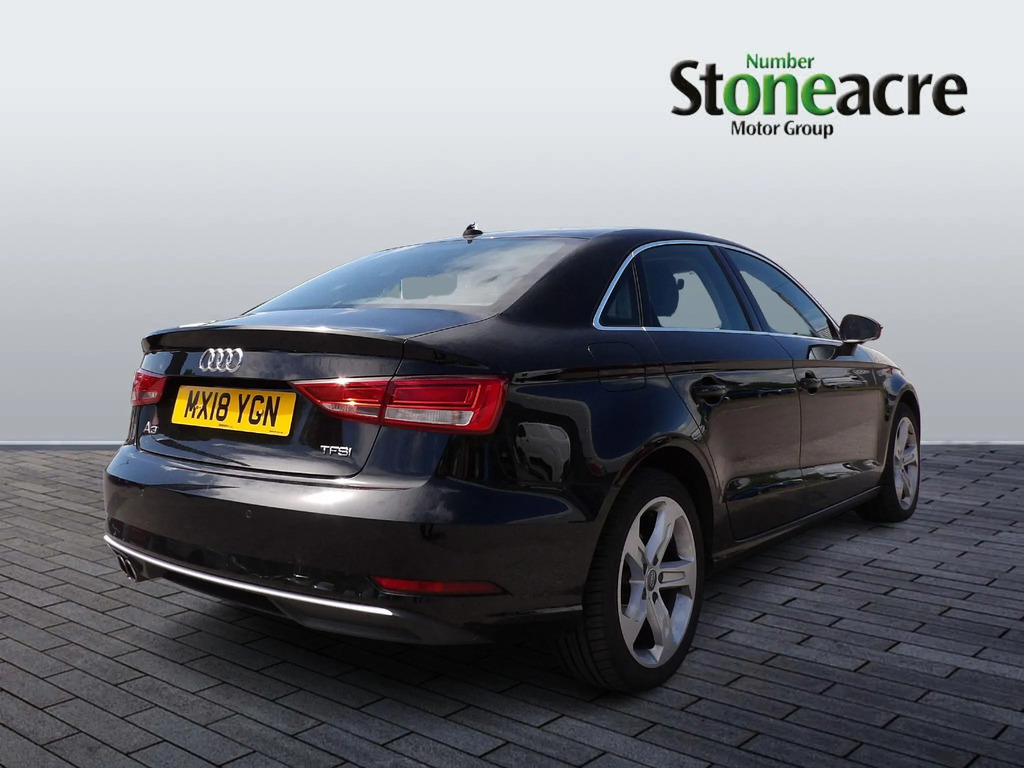 Audi A3 1.5 Tfsi Cod Sport Euro 6 Ss MX18YGN Black #3