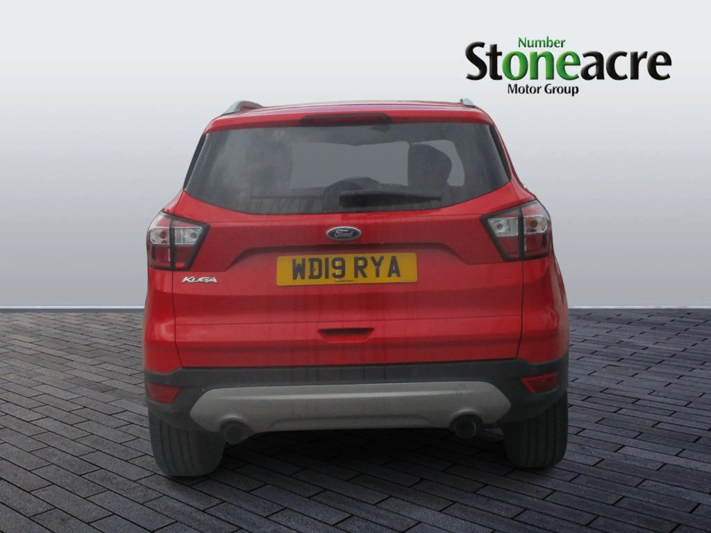 Ford Kuga 1.5 Tdci Ecoblue Titanium Edition Suv WD19RYA Red #4