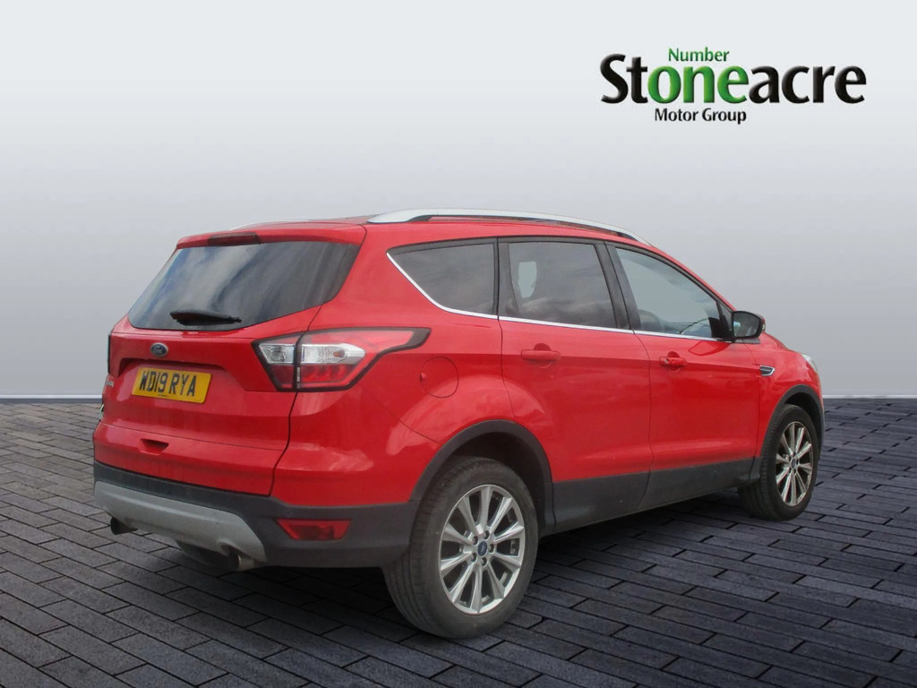 Ford Kuga 1.5 Tdci Ecoblue Titanium Edition Suv WD19RYA Red #3