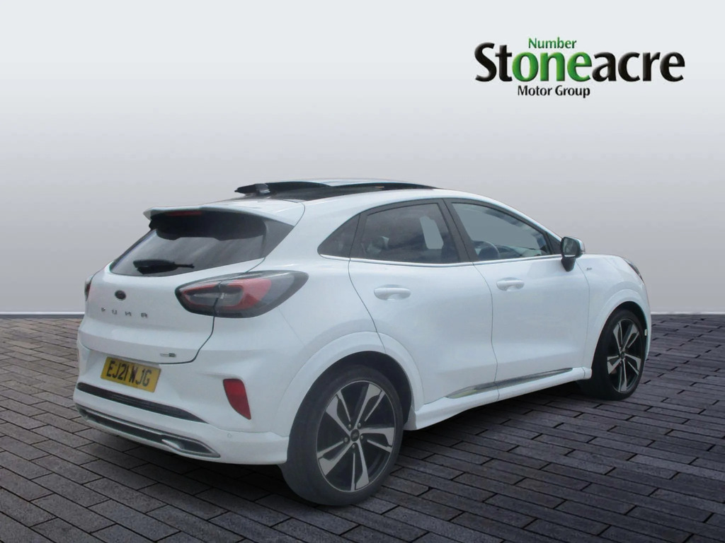 Ford Puma 1.0T Ecoboost Mhev St-line Vignale Euro 6 Ss White #3