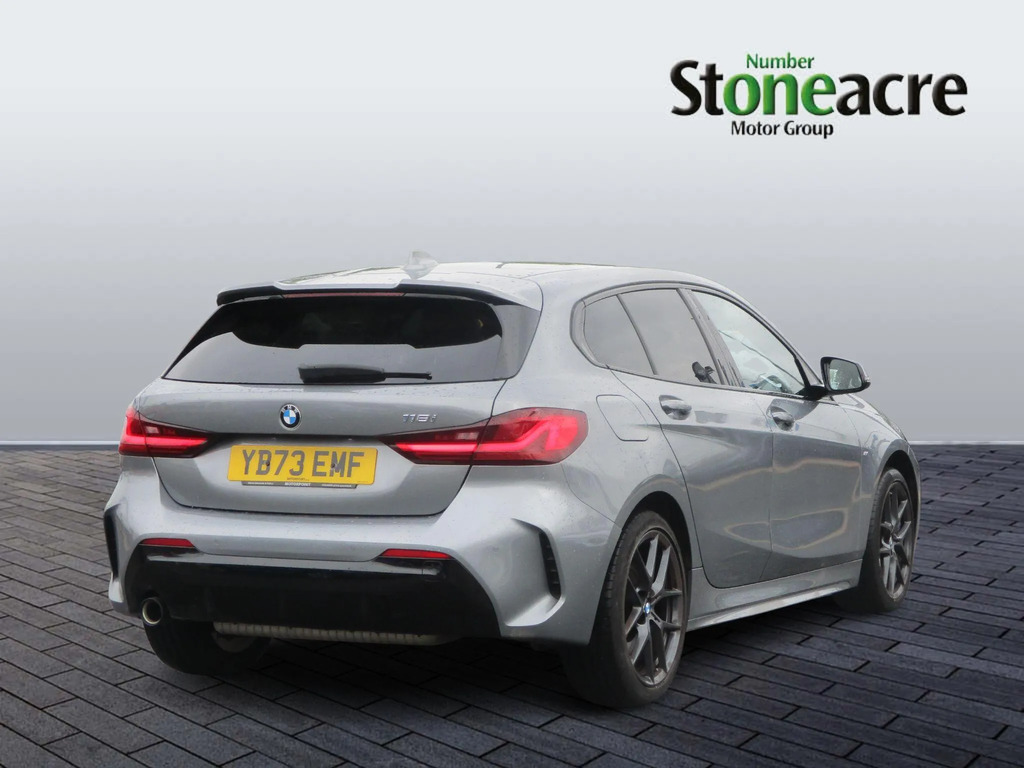 BMW 1 Series 1.5 118I M Sport Lcp Euro 6 Ss YB73EMF Grey #3