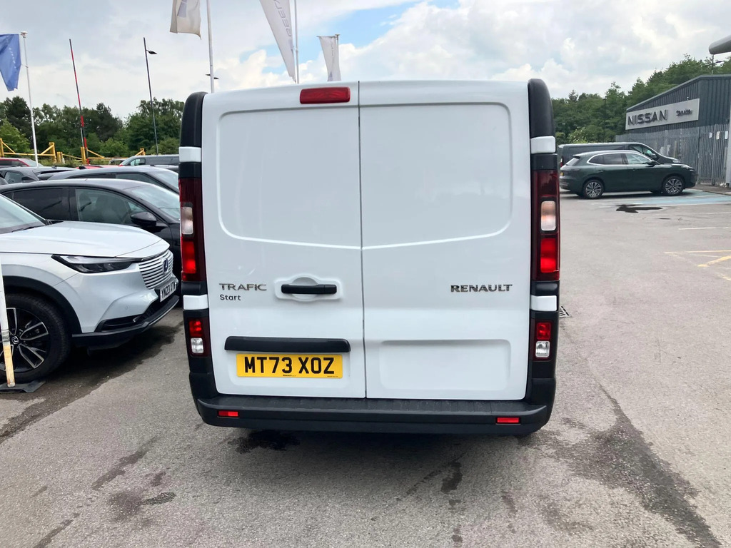Renault Trafic Ll30 Blue Dci 130 Start Van MT73XOZ White #5