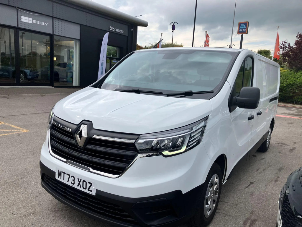 Renault Trafic Ll30 Blue Dci 130 Start Van MT73XOZ White #3