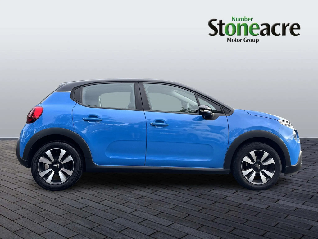 Citroen C3 1.2 Puretech Feel Euro 6 Ss NX69WJE Blue #2