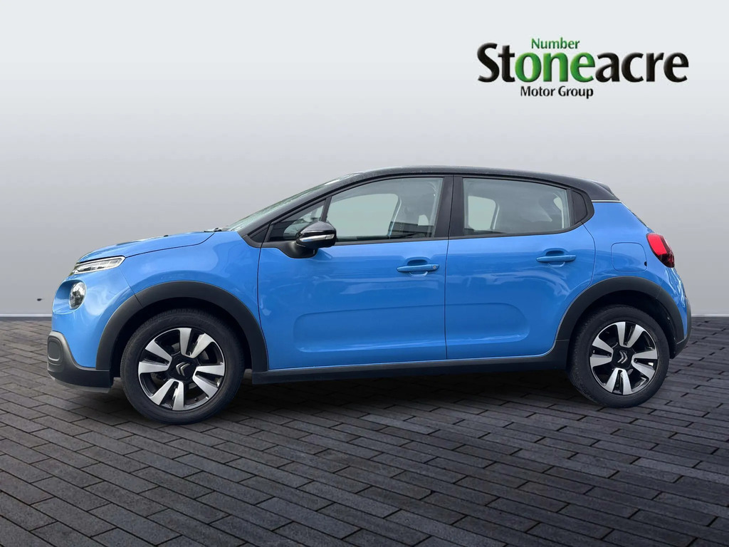 Citroen C3 1.2 Puretech Feel Euro 6 Ss NX69WJE Blue #6