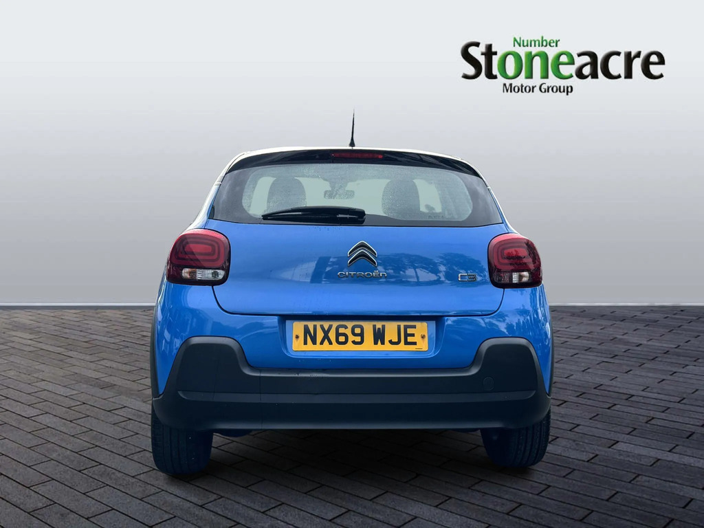 Citroen C3 1.2 Puretech Feel Euro 6 Ss NX69WJE Blue #4