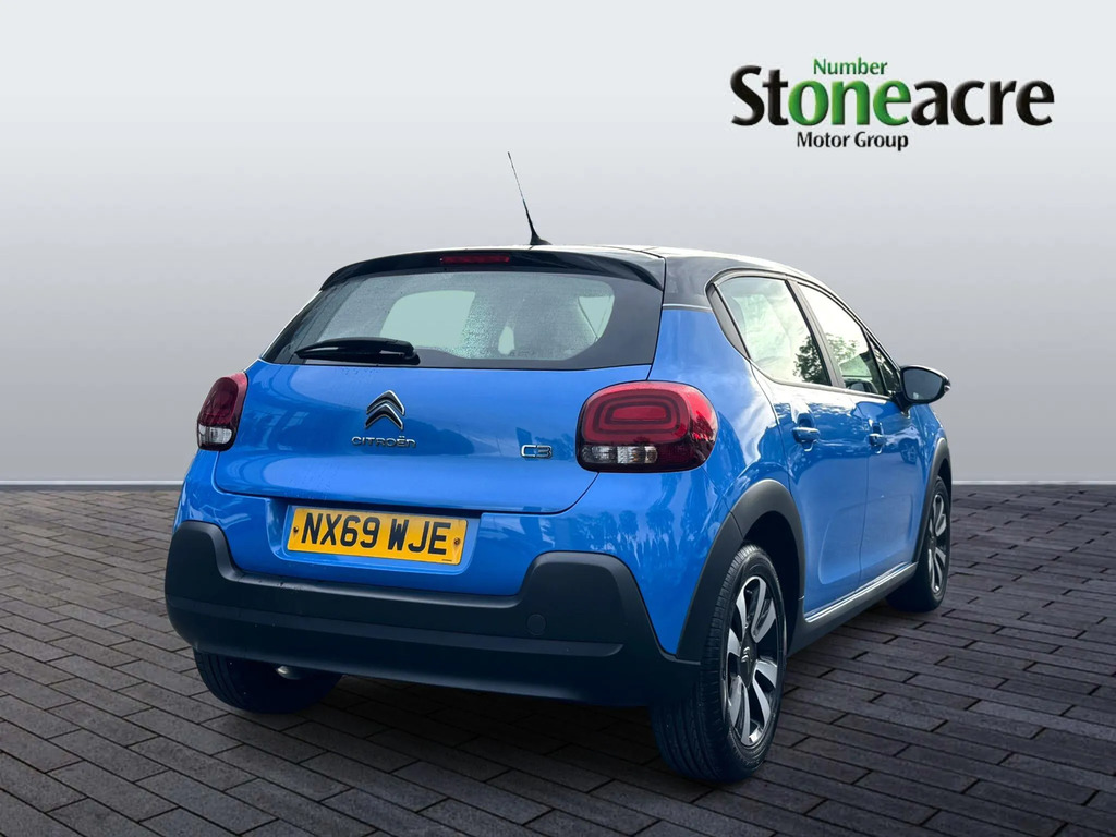 Citroen C3 1.2 Puretech Feel Euro 6 Ss NX69WJE Blue #3