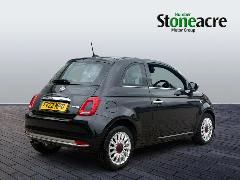 Fiat 500 1.0 Mild Hybrid Red FV22MPO Black #3