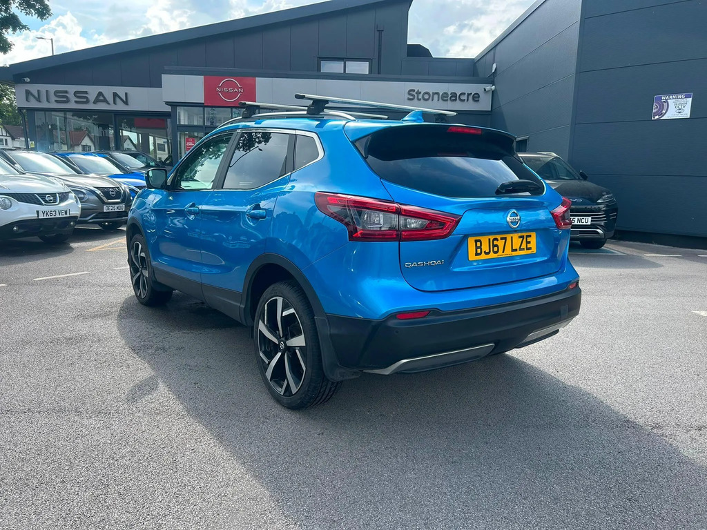 Nissan Qashqai 1.5 Dci Tekna Suv BJ67LZE Blue #4