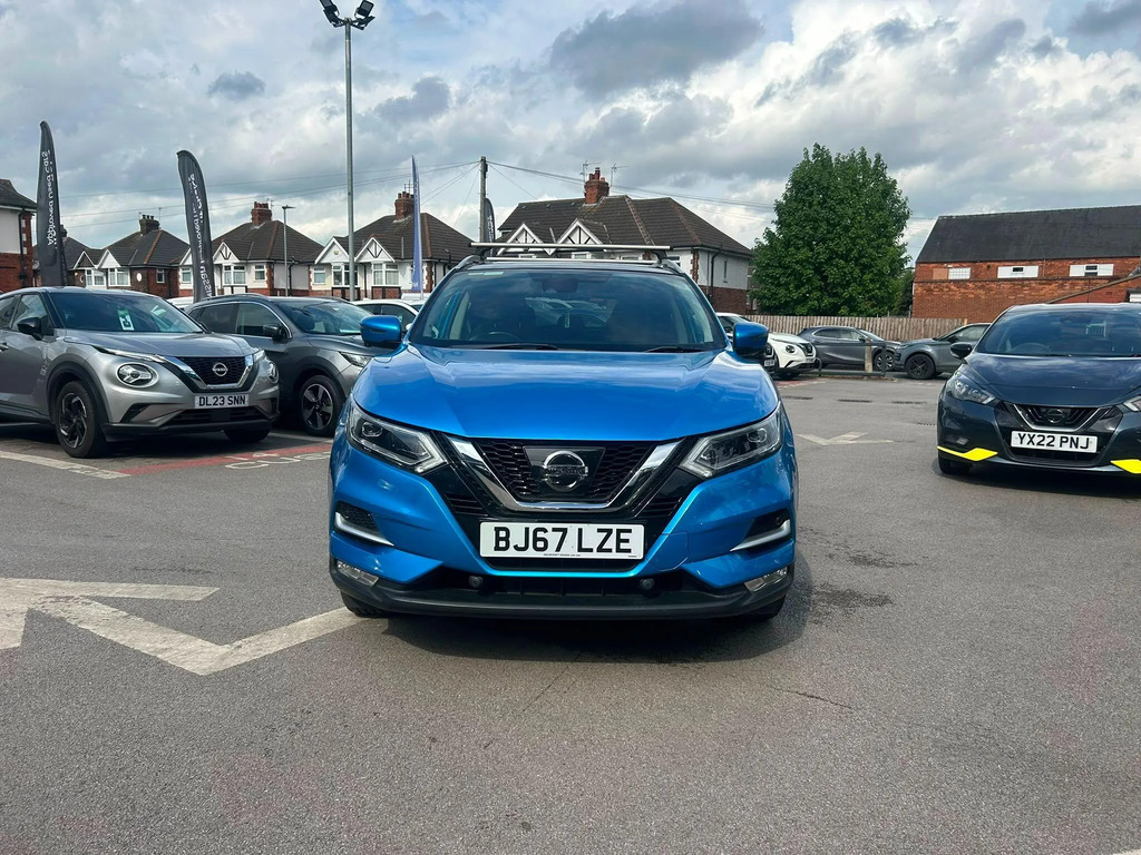 Nissan Qashqai 1.5 Dci Tekna Suv BJ67LZE Blue #2