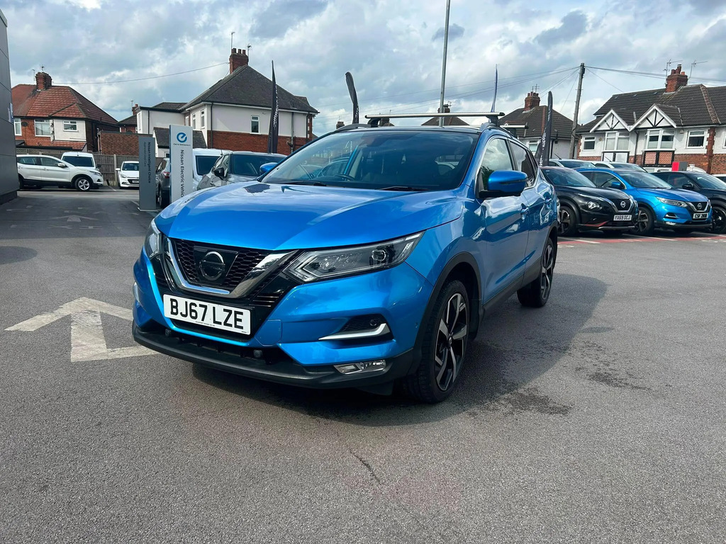 Nissan Qashqai 1.5 Dci Tekna Suv BJ67LZE Blue #3