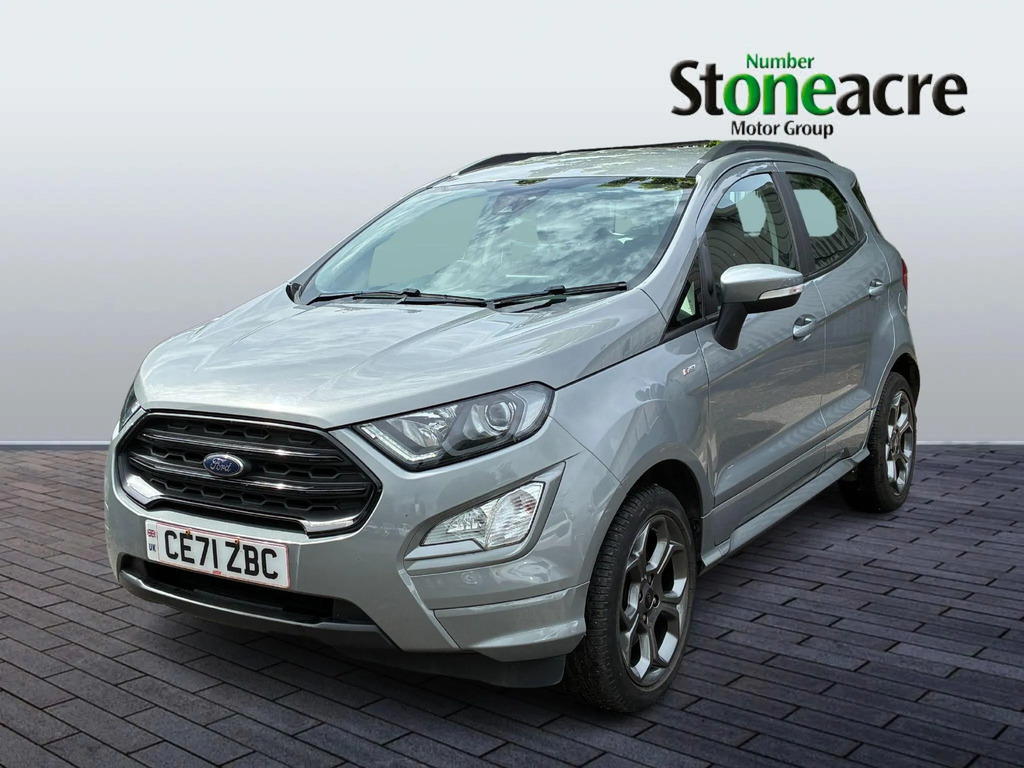 Ford Ecosport 1.0T Ecoboost St-line Euro 6 Ss CE71ZBC Silver #3