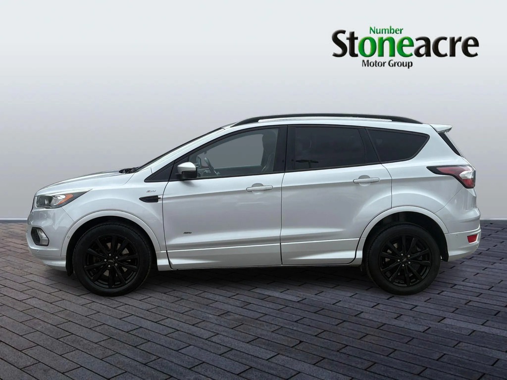 Ford Kuga 2.0 Tdci St-line Powershift Awd Euro 6 Ss R26STV Silver #5