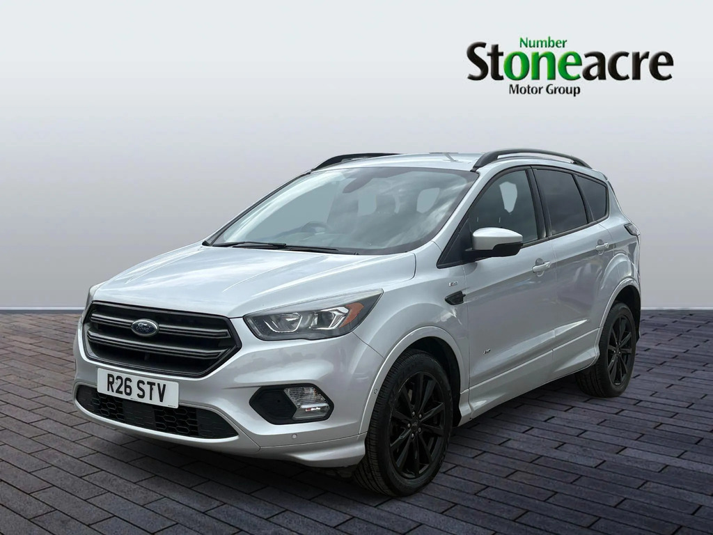 Ford Kuga 2.0 Tdci St-line Powershift Awd Euro 6 Ss R26STV Silver #3