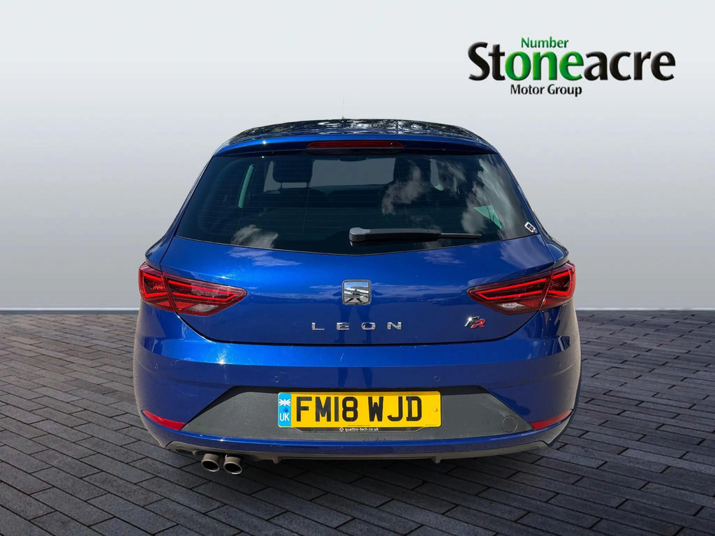 Seat Leon 1.4 Tsi Fr Technology Hatchback FM18WJD Blue #4