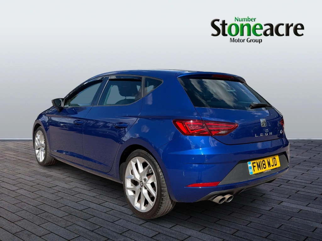 Seat Leon 1.4 Tsi Fr Technology Hatchback FM18WJD Blue #5