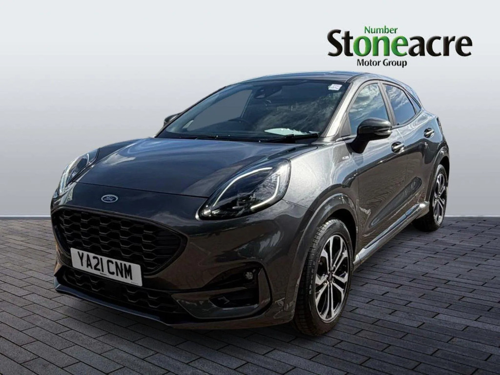 Ford Puma 1.0T Ecoboost Mhev St-line Suv YA21CNM Grey #6