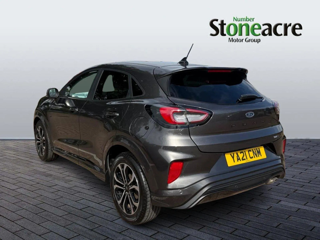 Ford Puma 1.0T Ecoboost Mhev St-line Suv YA21CNM Grey #4
