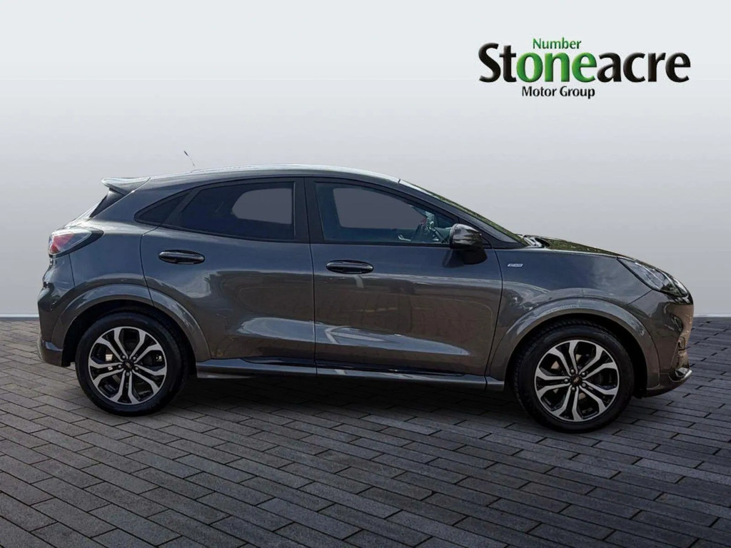 Ford Puma 1.0T Ecoboost Mhev St-line Suv YA21CNM Grey #2