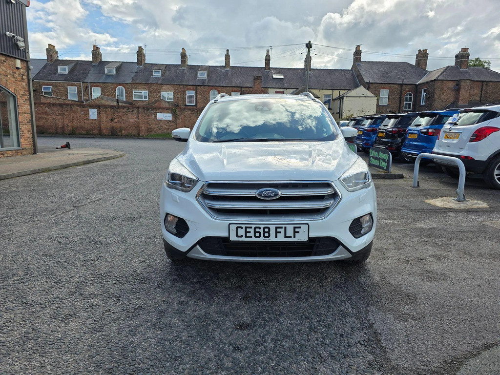 Ford Kuga 2.0 Tdci Titanium X 2Wd Euro 6 Ss CE68FLF White #3