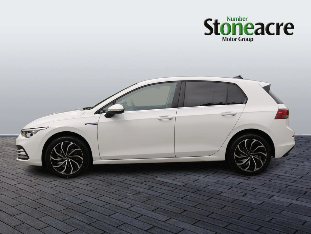 Volkswagen Golf 1.5 Etsi Mhev Style Edition Dsg Euro 6 Ss AO73MJE White #6