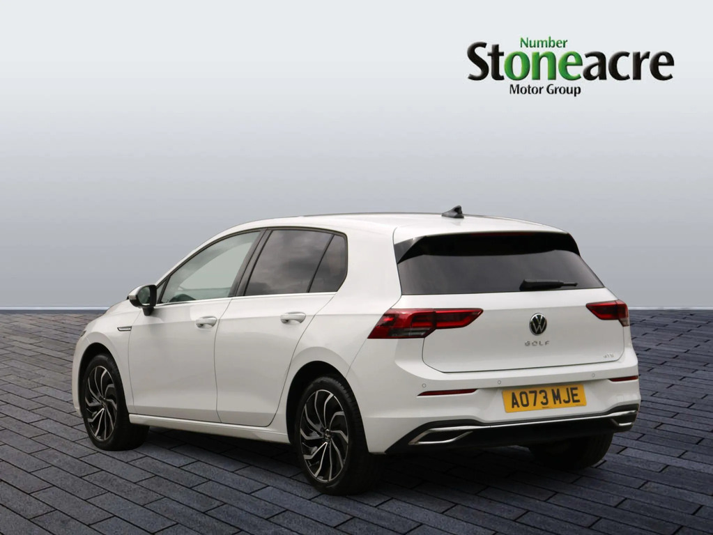 Volkswagen Golf 1.5 Etsi Mhev Style Edition Dsg Euro 6 Ss AO73MJE White #5