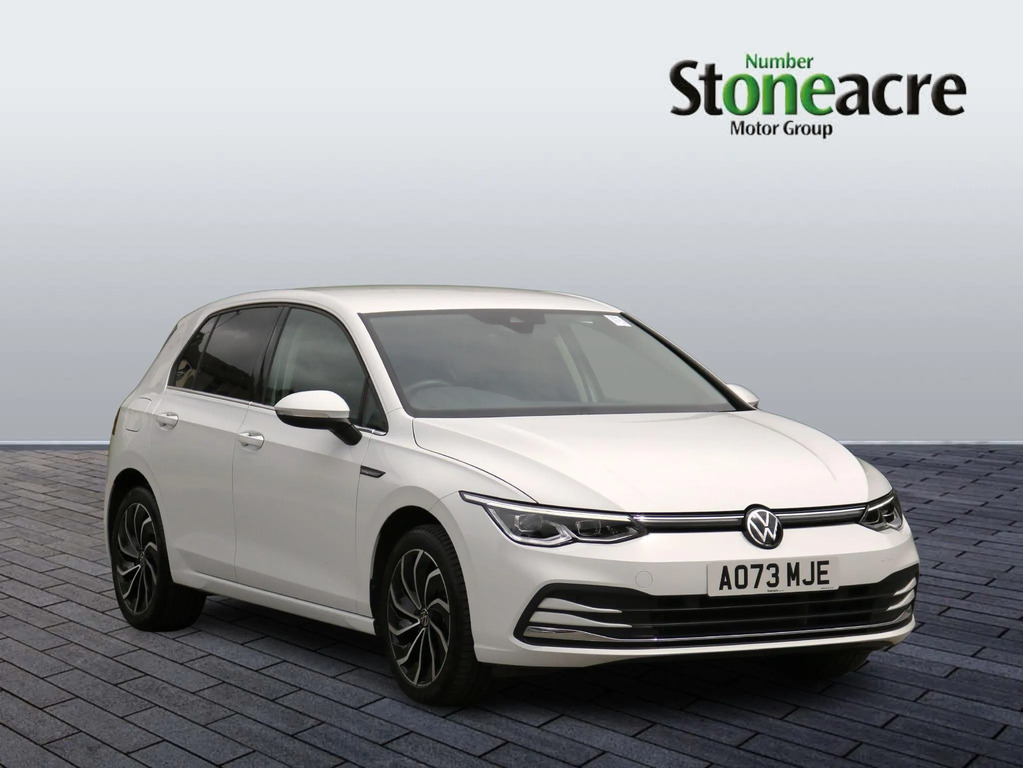 Volkswagen Golf 1.5 Etsi Mhev Style Edition Dsg Euro 6 Ss White