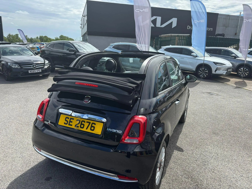 Fiat 500C 500 E Red #13