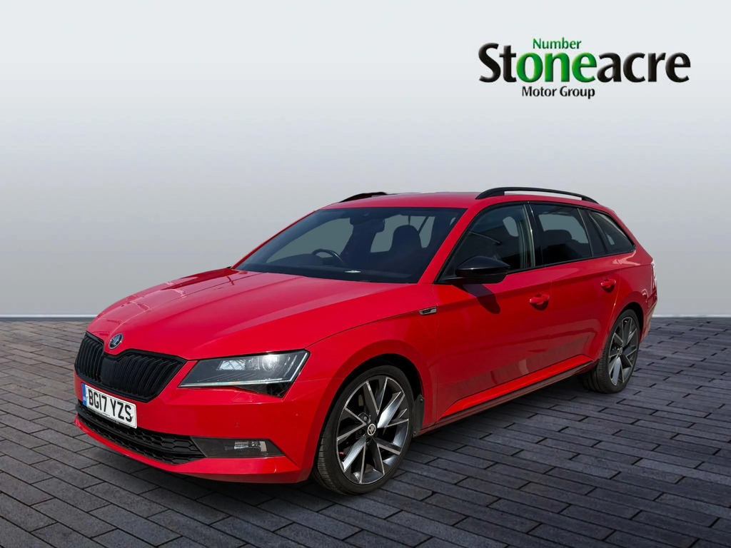 Skoda Superb 2.0 Sportline Tdi 148 Bhp Red #7
