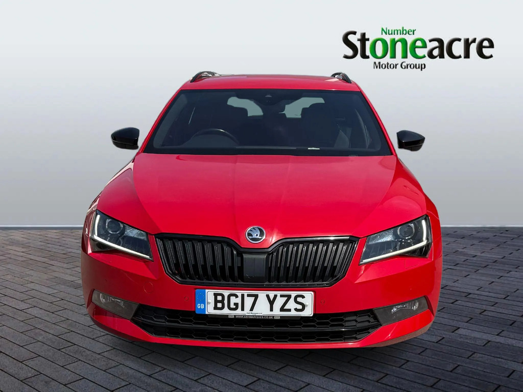 Skoda Superb 2.0 Sportline Tdi 148 Bhp Red #8