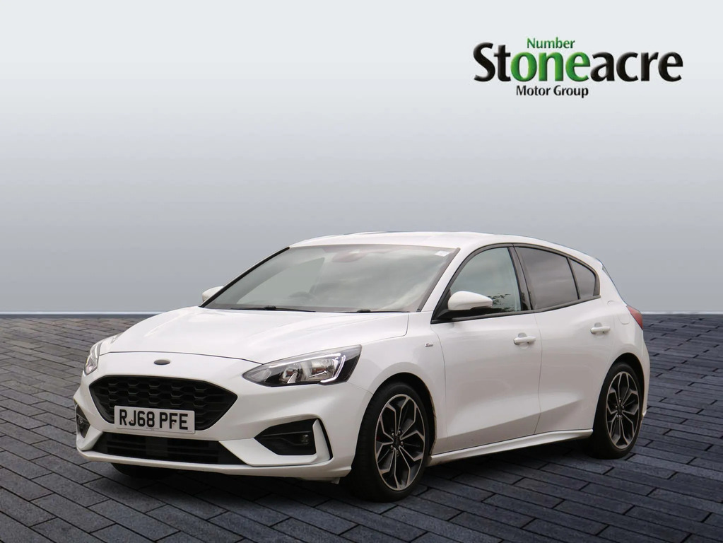 Ford Focus 1.0T Ecoboost St-line X Hatchback Manua White #6