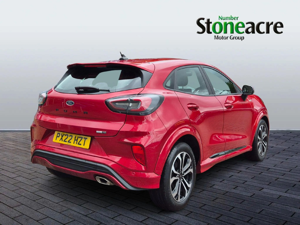 Ford Puma 1.0 Ecoboost Hybrid Mhev St-line PX22HZT Red #3