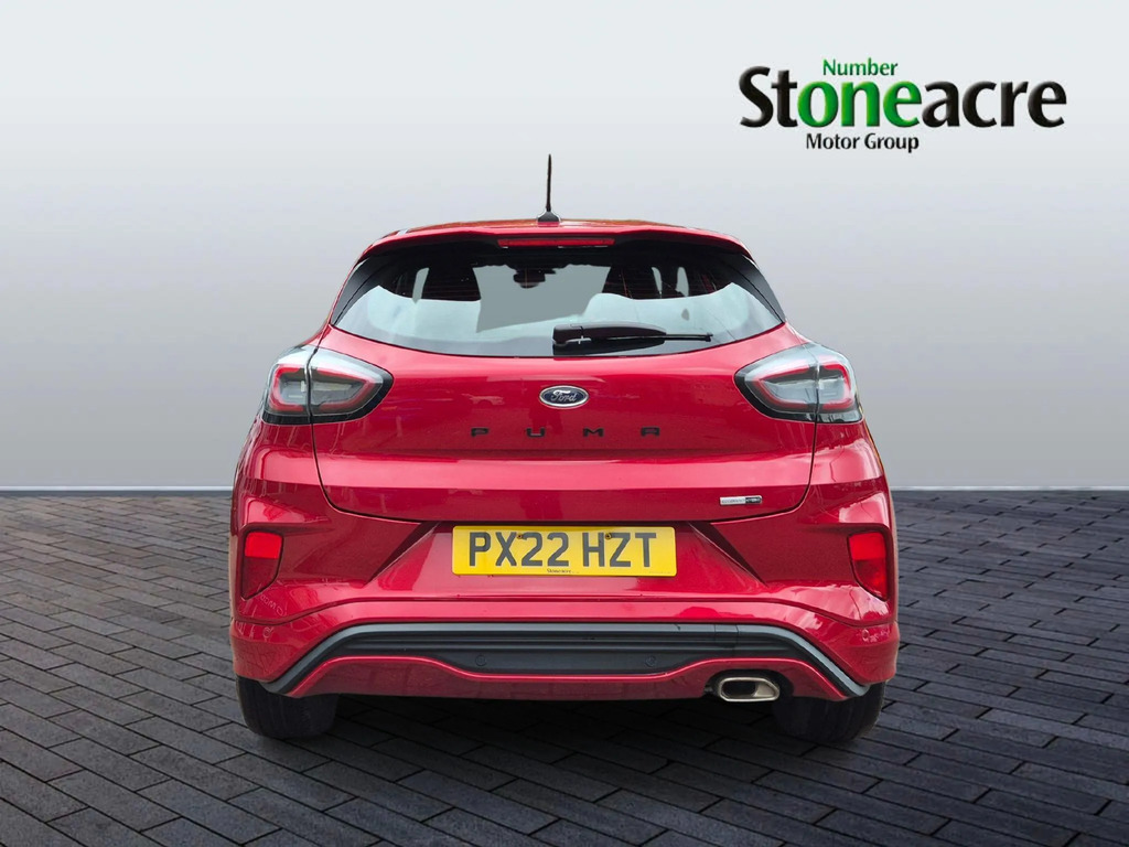 Ford Puma 1.0 Ecoboost Hybrid Mhev St-line PX22HZT Red #4