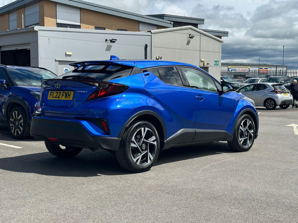 Toyota C-Hr 1.8 Hybrid Design Cvt Blue #2