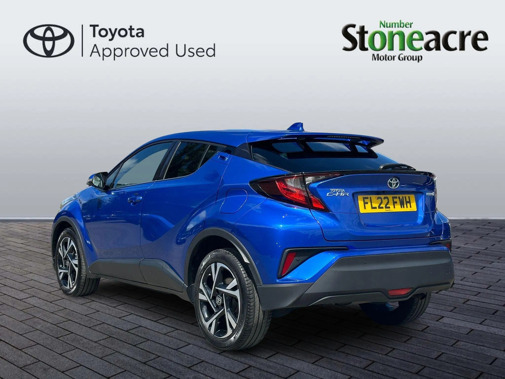 Toyota C-Hr 1.8 Hybrid Icon Cvt Tech White #4