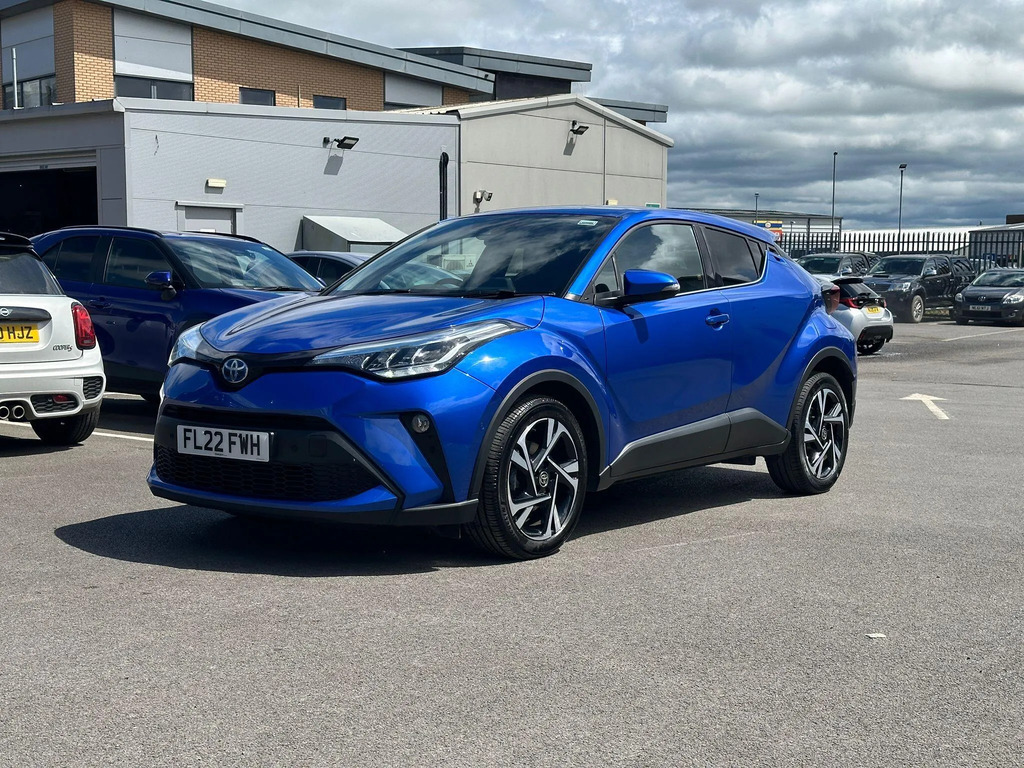 Toyota C-Hr 1.8 Hybrid Design Cvt Blue #3