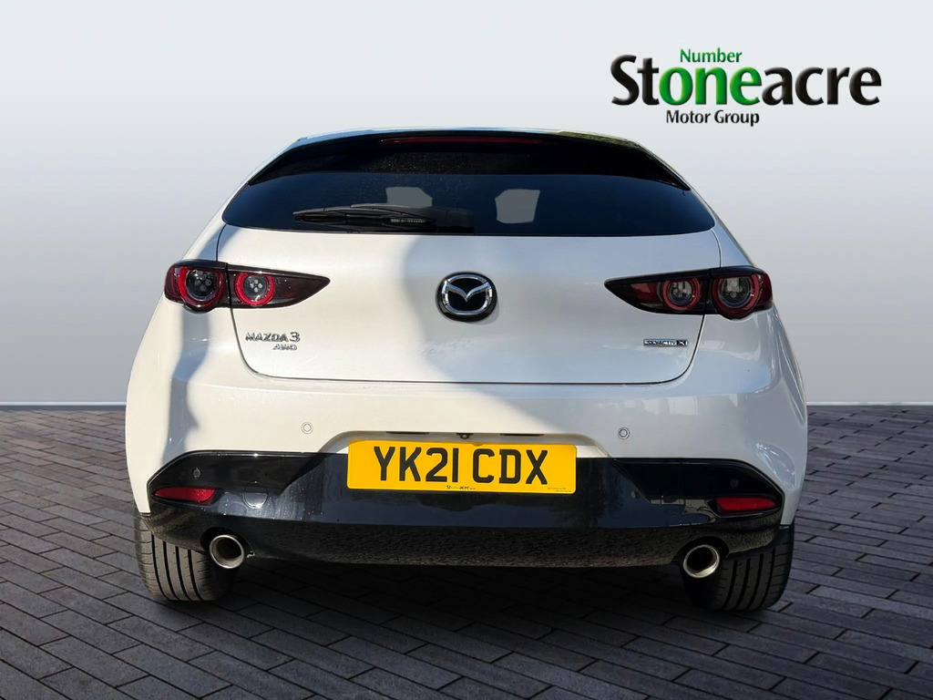 Mazda 3 2.0 Skyactiv-x Mhev Gt Sport Tech Awd Euro 6 Ss White #6
