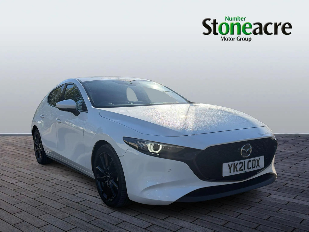 Mazda 3 2.0 Skyactiv-x Mhev Gt Sport Tech Awd Euro 6 Ss White