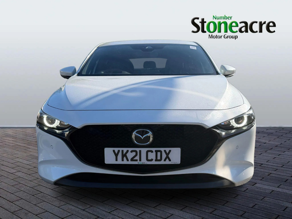 Mazda 3 2.0 Skyactiv-x Mhev Gt Sport Tech Awd Euro 6 Ss White #2